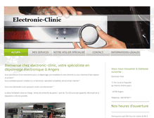 Tablet Screenshot of electronic-clinic.com